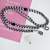 Strap blanco y negro para celular - Dressygt