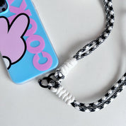 Strap blanco y negro para celular - Dressygt
