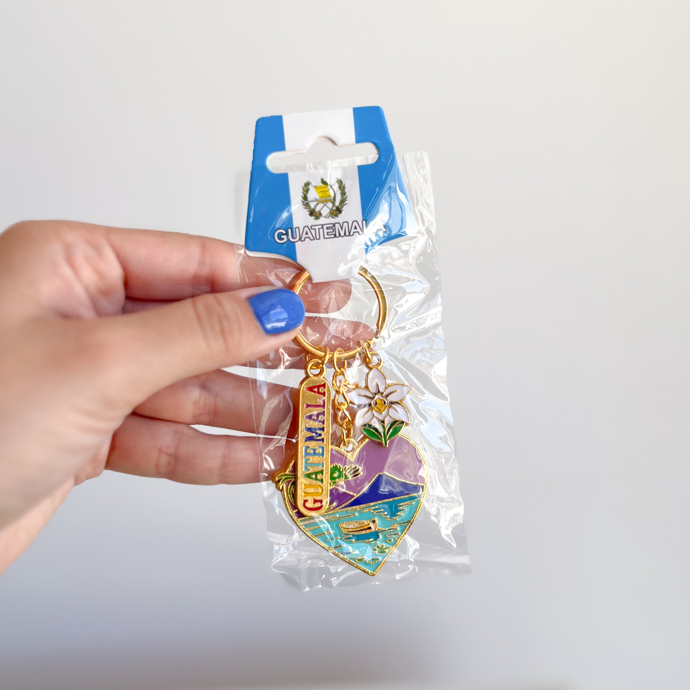 Llavero decorativo de Guatemala - Dressygt