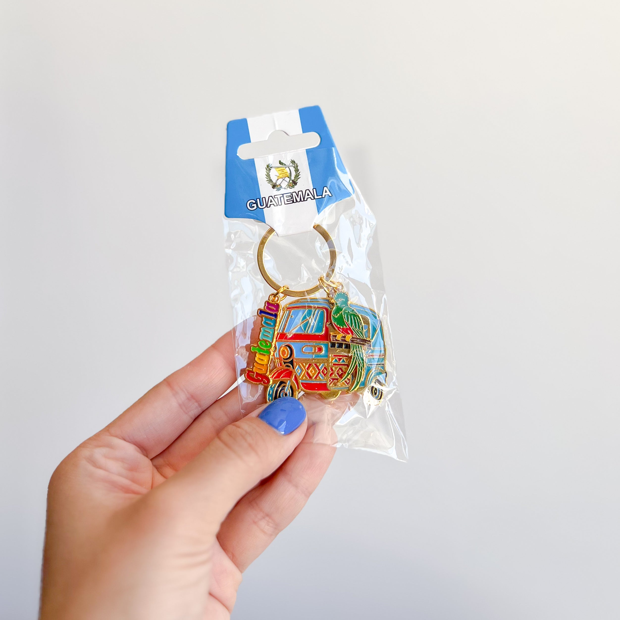 Llavero decorativo de Guatemala - Dressygt