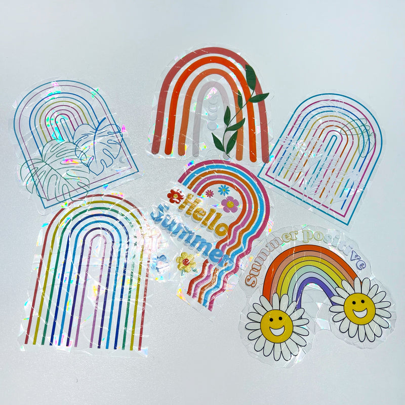 Set de stickers decorativos de ventana
