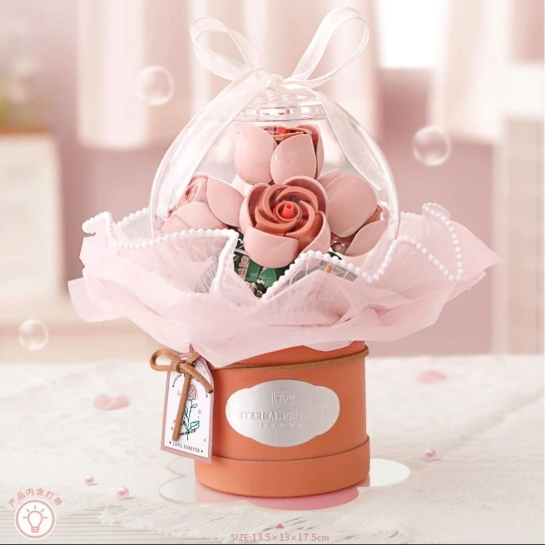 Bloques de construcción con diseño de flores - Dressygt