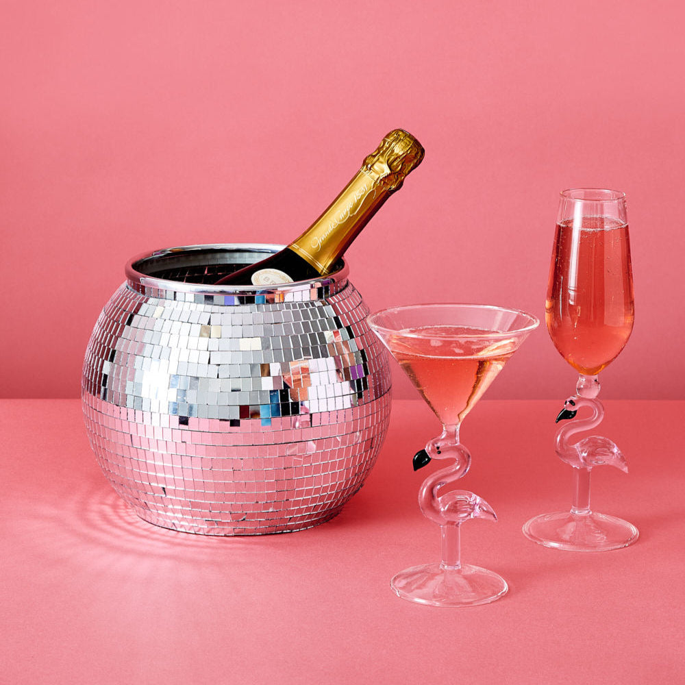 Recipiente para hielo con diseño de bola de disco - Dressygt