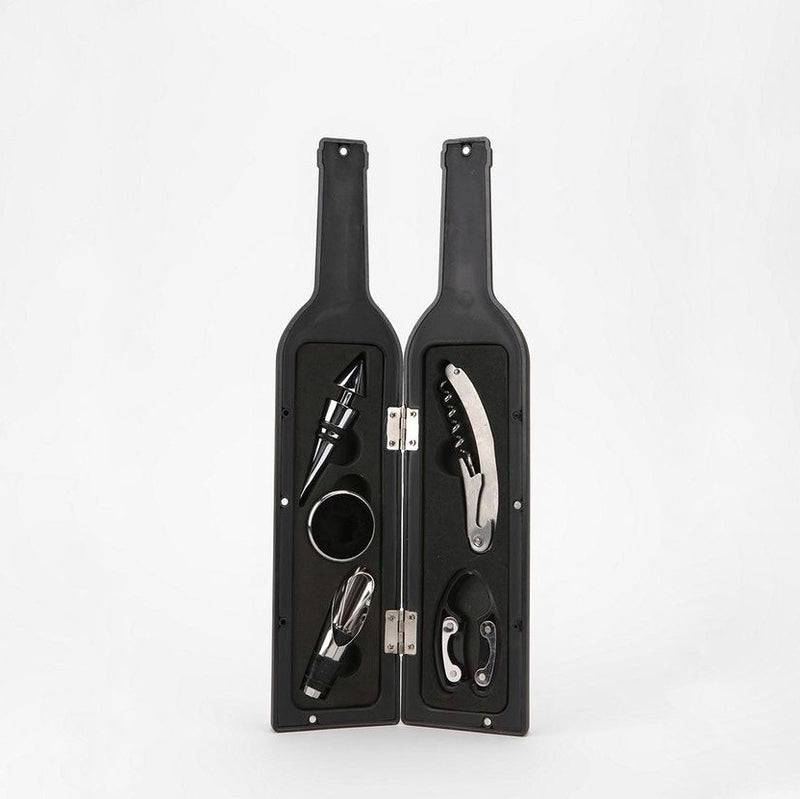 Set de herramientas para botella de vino