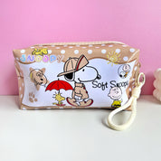 Cosmetiquera portátil de Snoopy