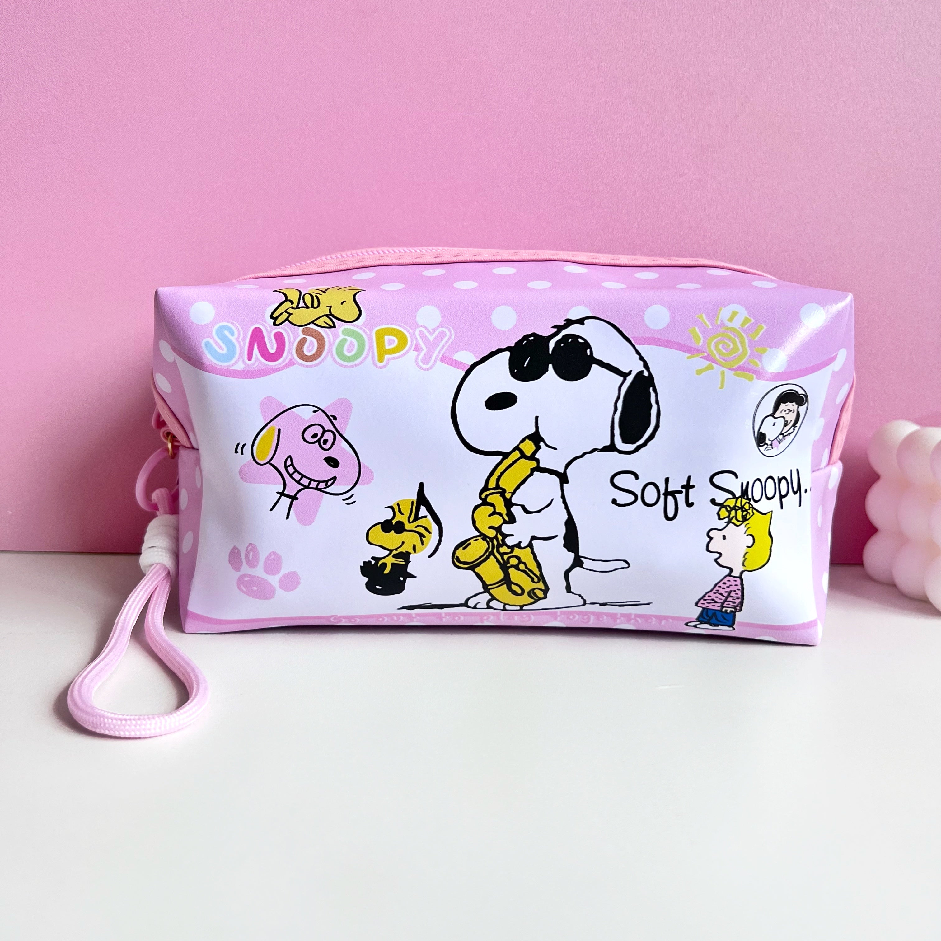 Cosmetiquera portátil de Snoopy