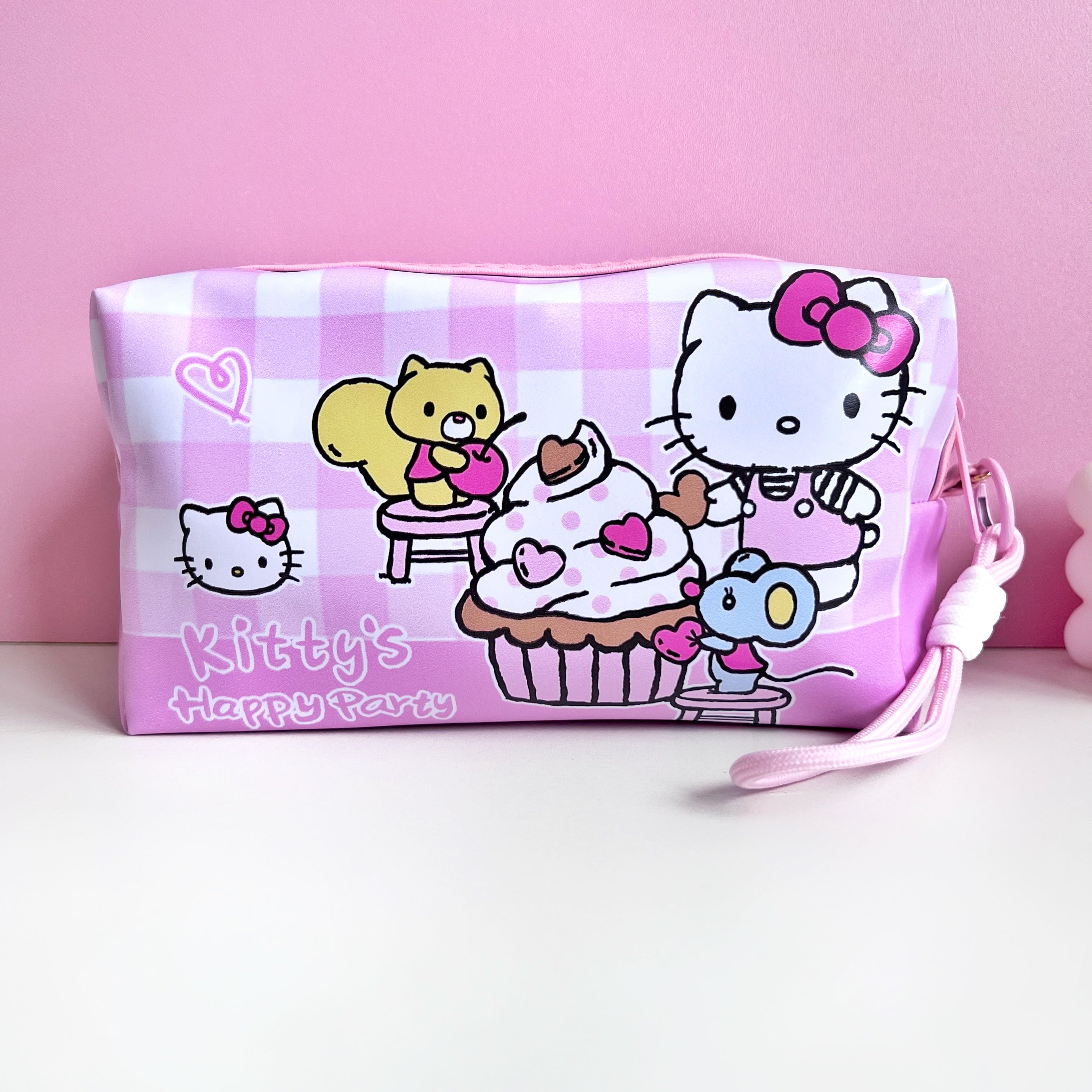 Cosmetiquera portátil de Hello Kitty