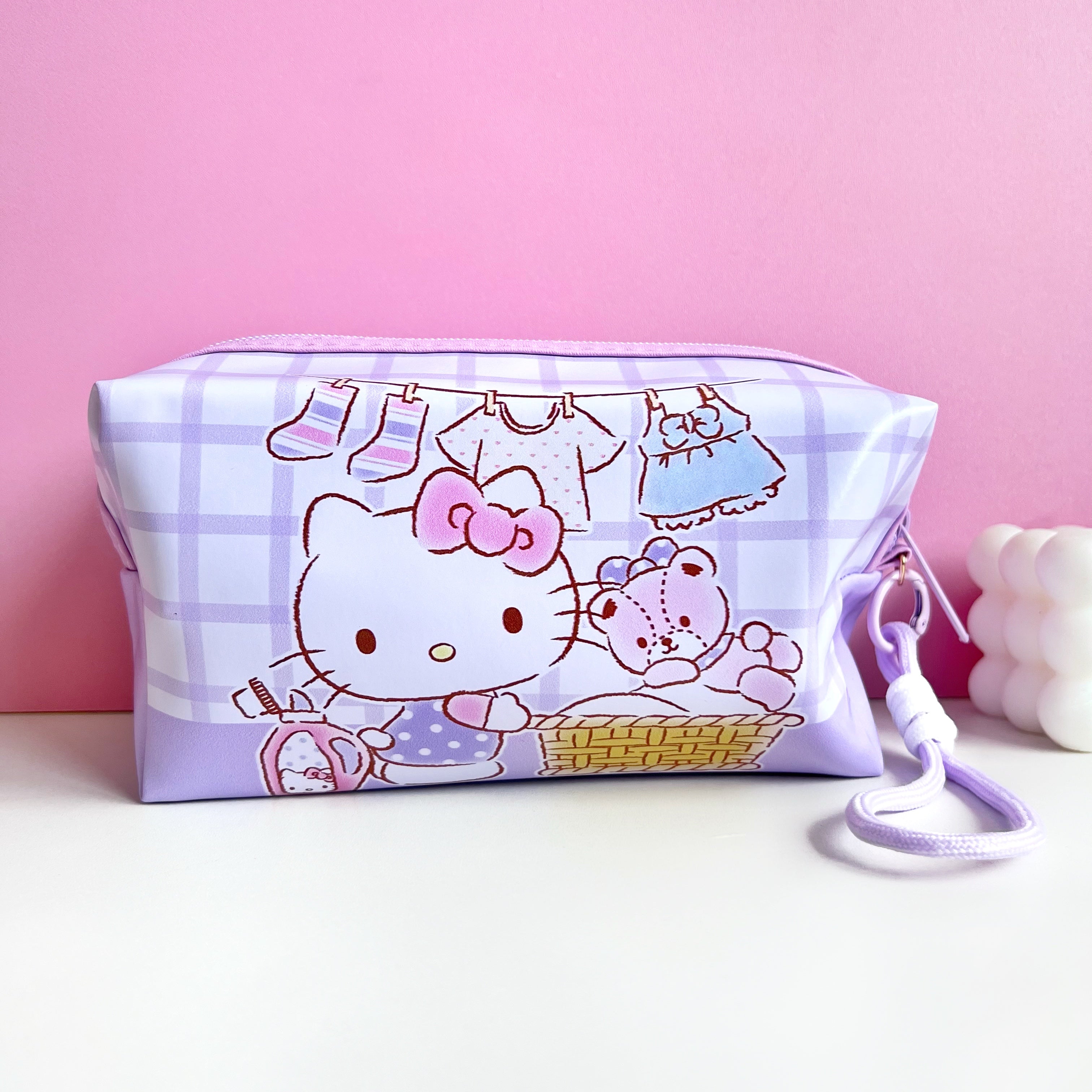 Cosmetiquera portátil de Hello Kitty