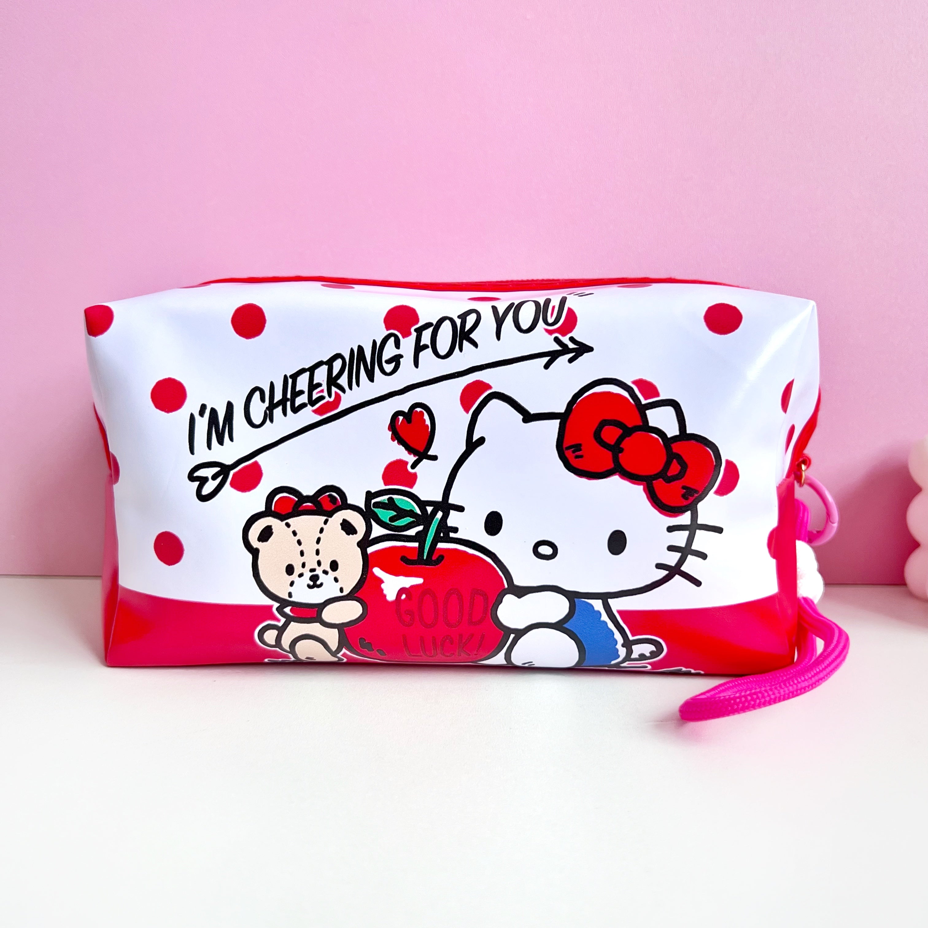 Cosmetiquera portátil de Hello Kitty