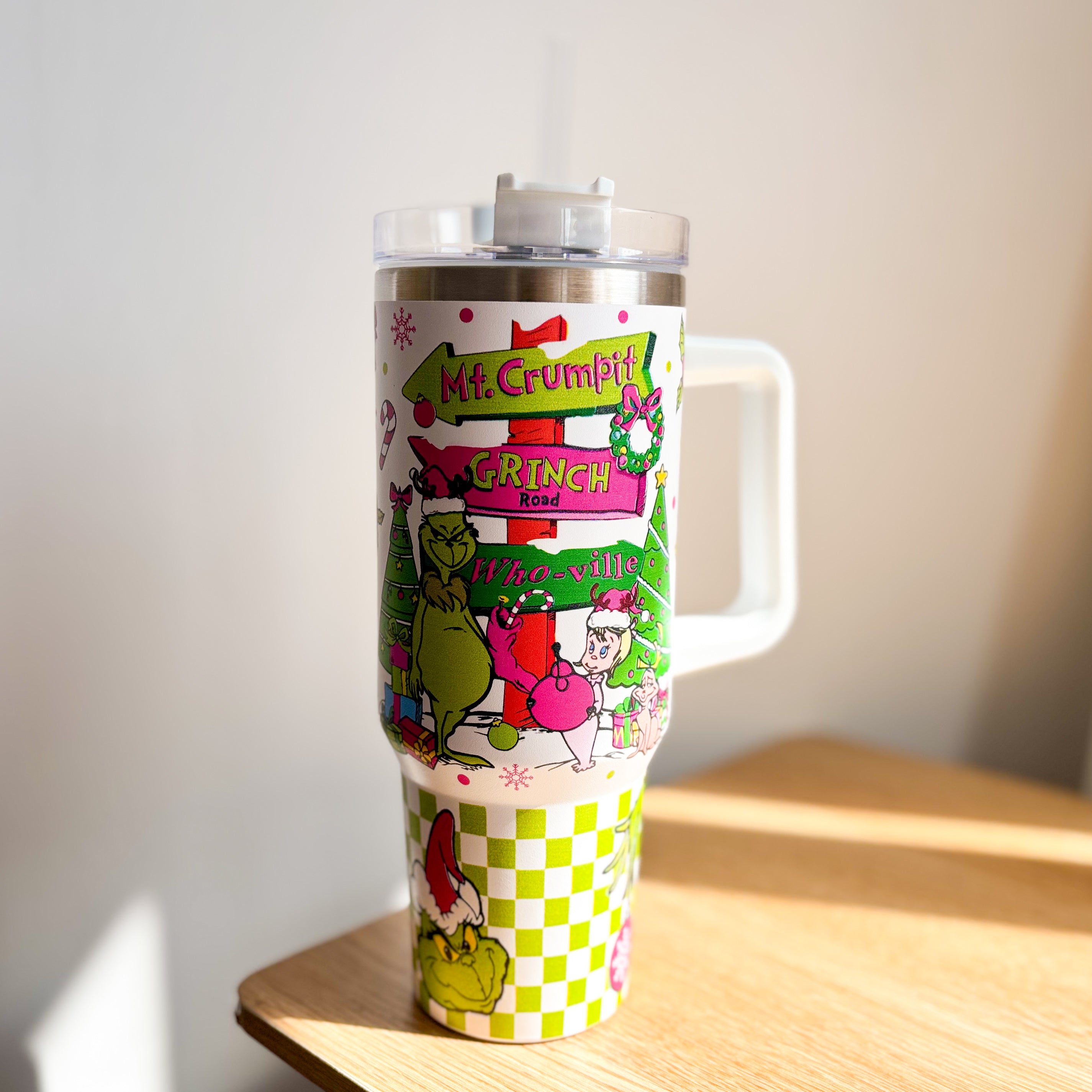 Termo Grinch navideño