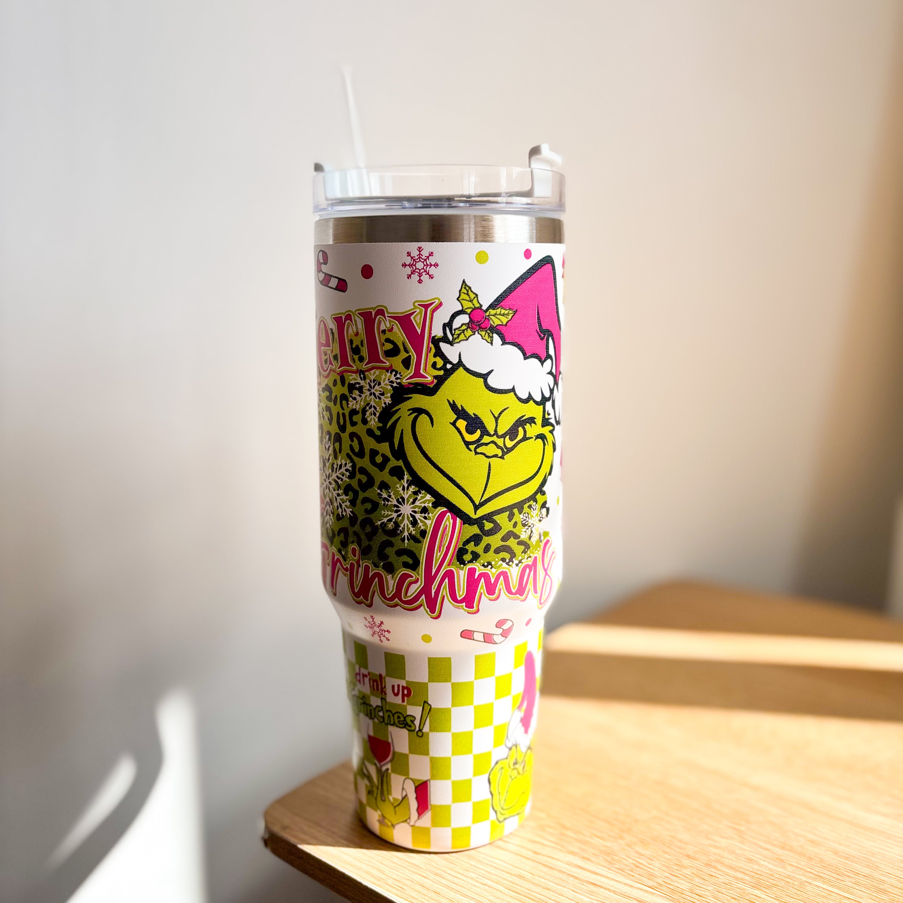 Termo Grinch navideño