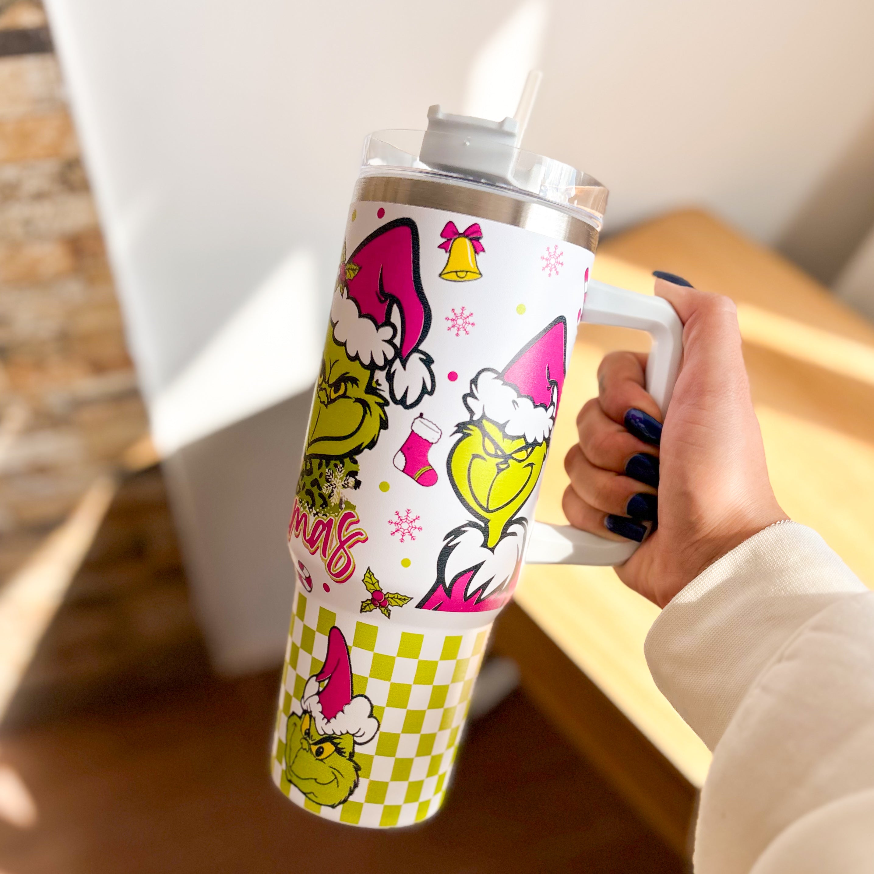 Termo Grinch navideño