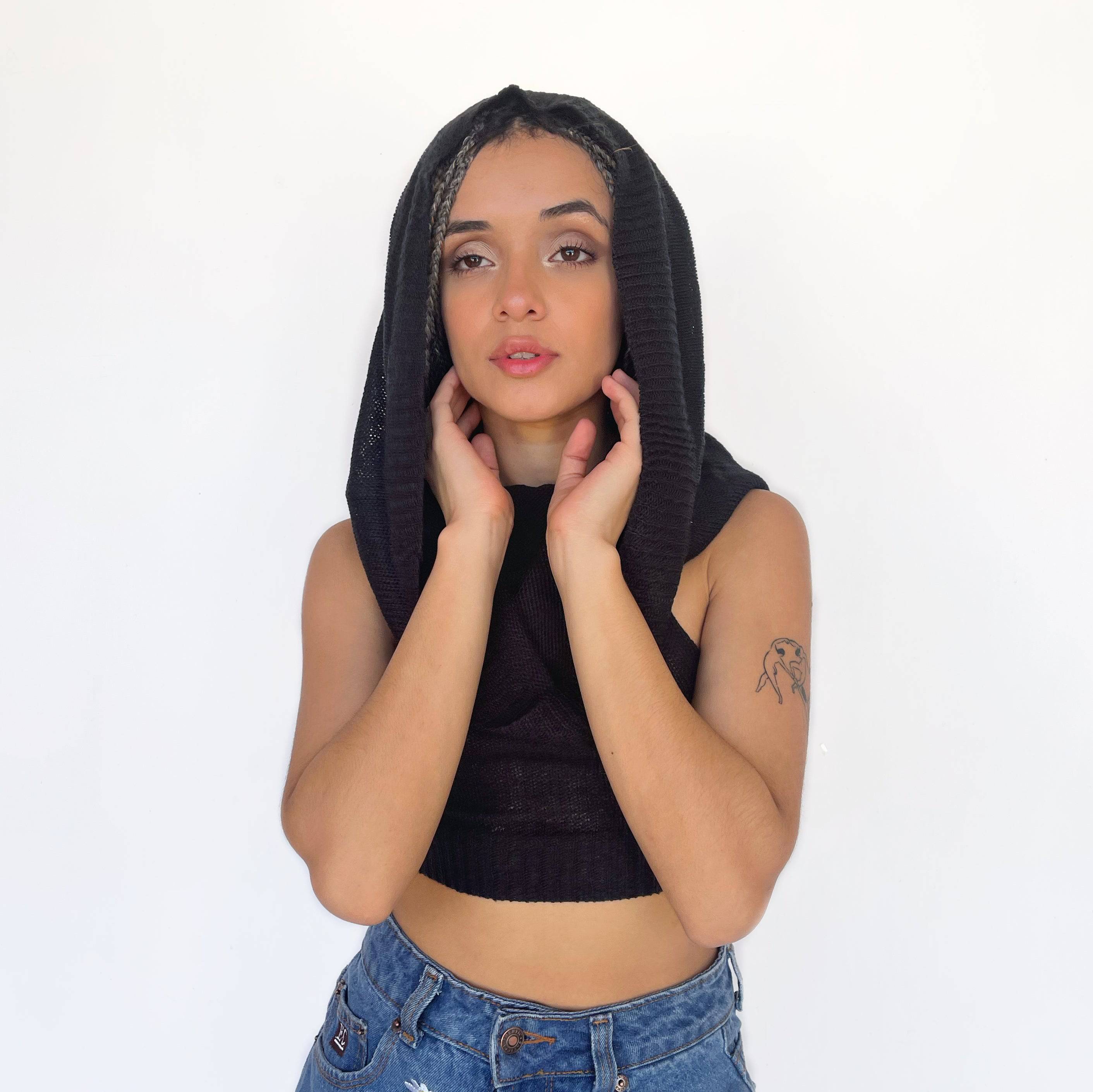 Crop top  con capucha - Dressygt