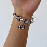 Pulsera tipo pandora de Harry Potter