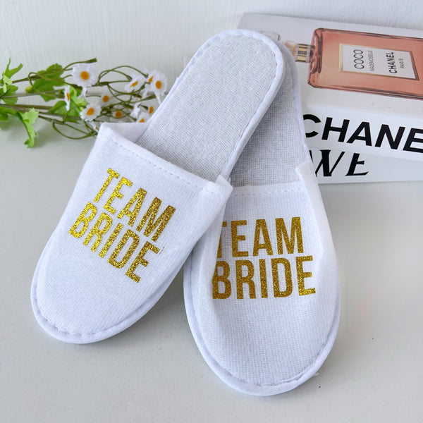 Pantuflas desechables para despedida de soltera