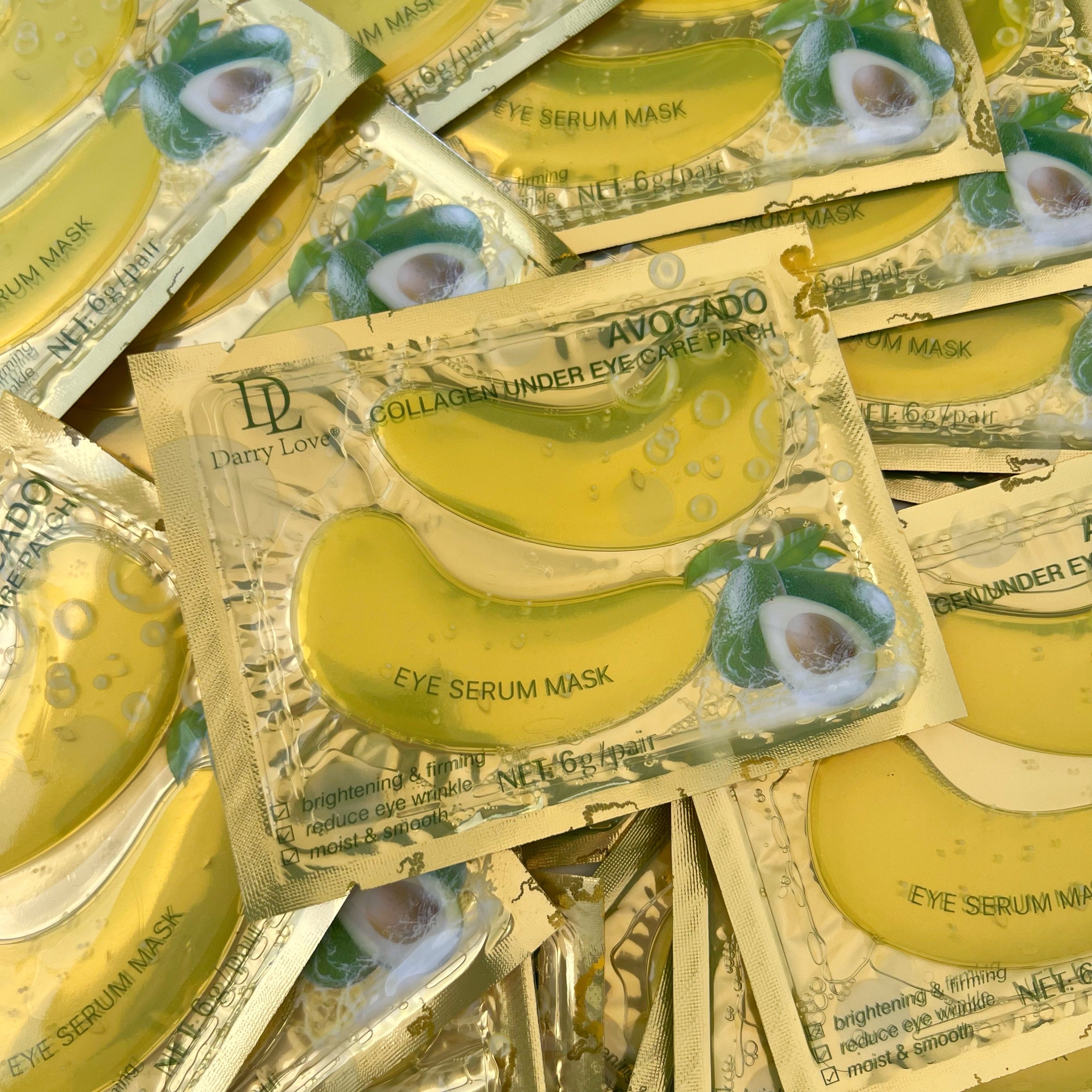 Mascarillas hidratantes y antiarrugas para ojos con colágeno - Dressygt