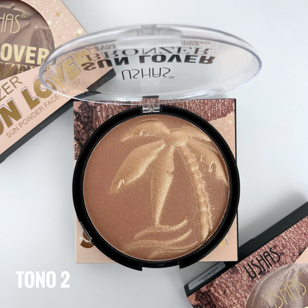 Polvo bronceador de Ushas