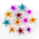 Docena de mini ganchos con diseño de flor
