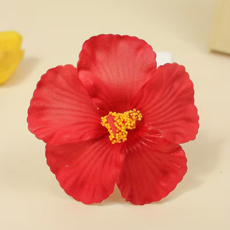 Docena de pinzas de cabello en forma de flor