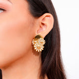 Aretes de margaritas