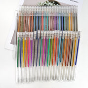 Set de 48 lapiceros con glitter