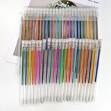 Set de 48 lapiceros con glitter
