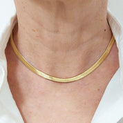 Collar dorado Snake - Dressygt