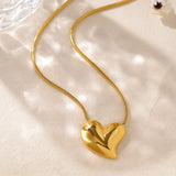 Collar con dije de corazón
