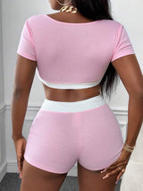 Conjunto de short y top