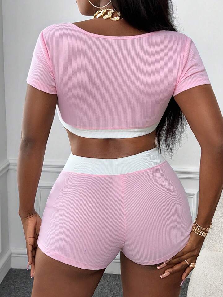 Conjunto de short y top