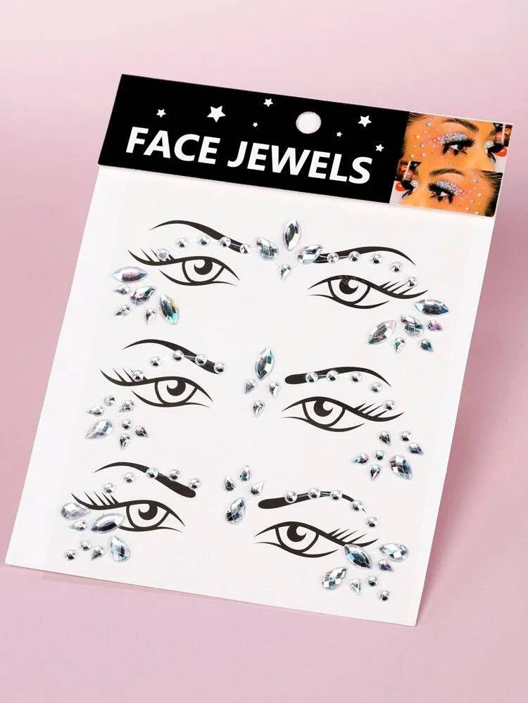 Brillos adhesivos para makeup