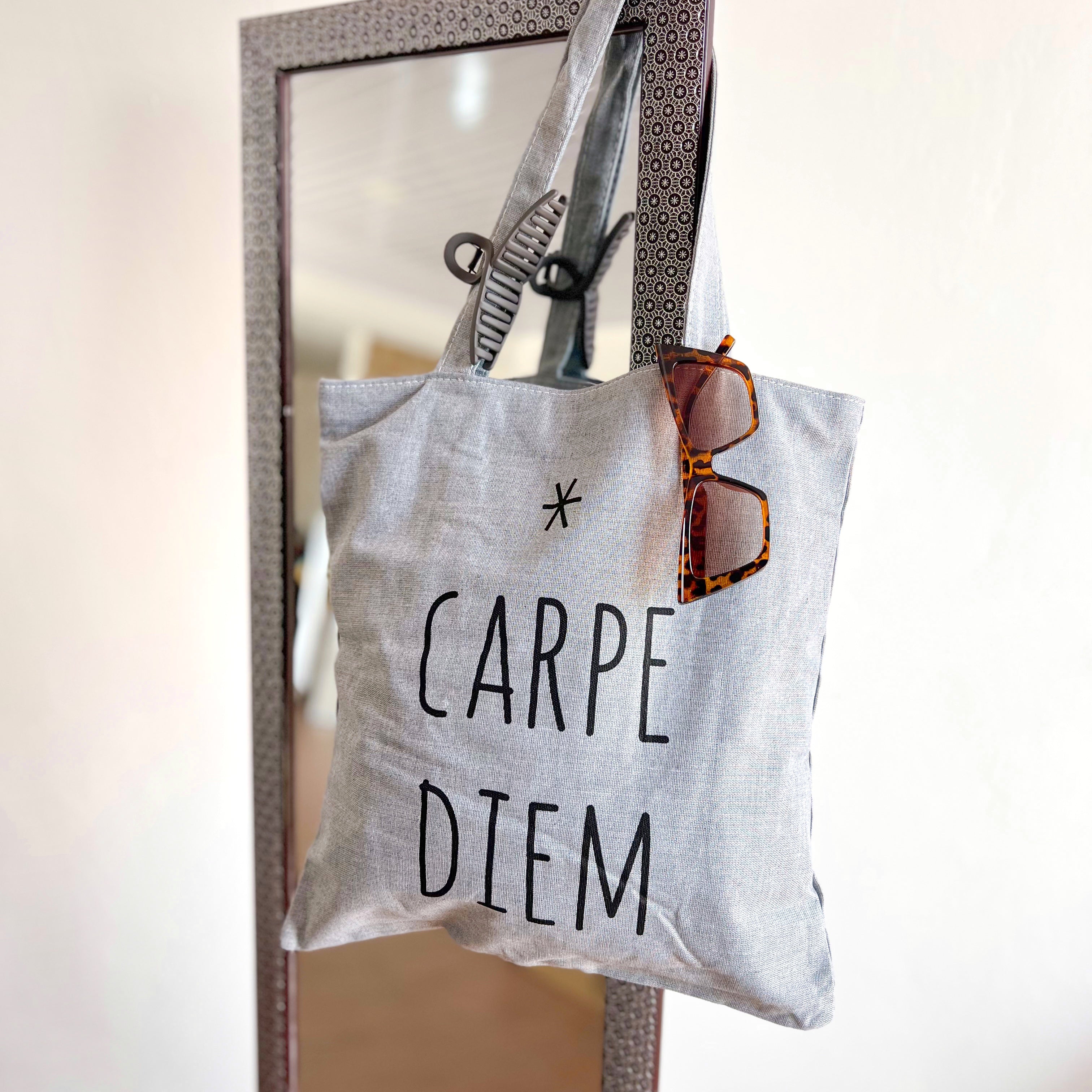 Bolsa tote estampada Carpe Diem - Dressygt
