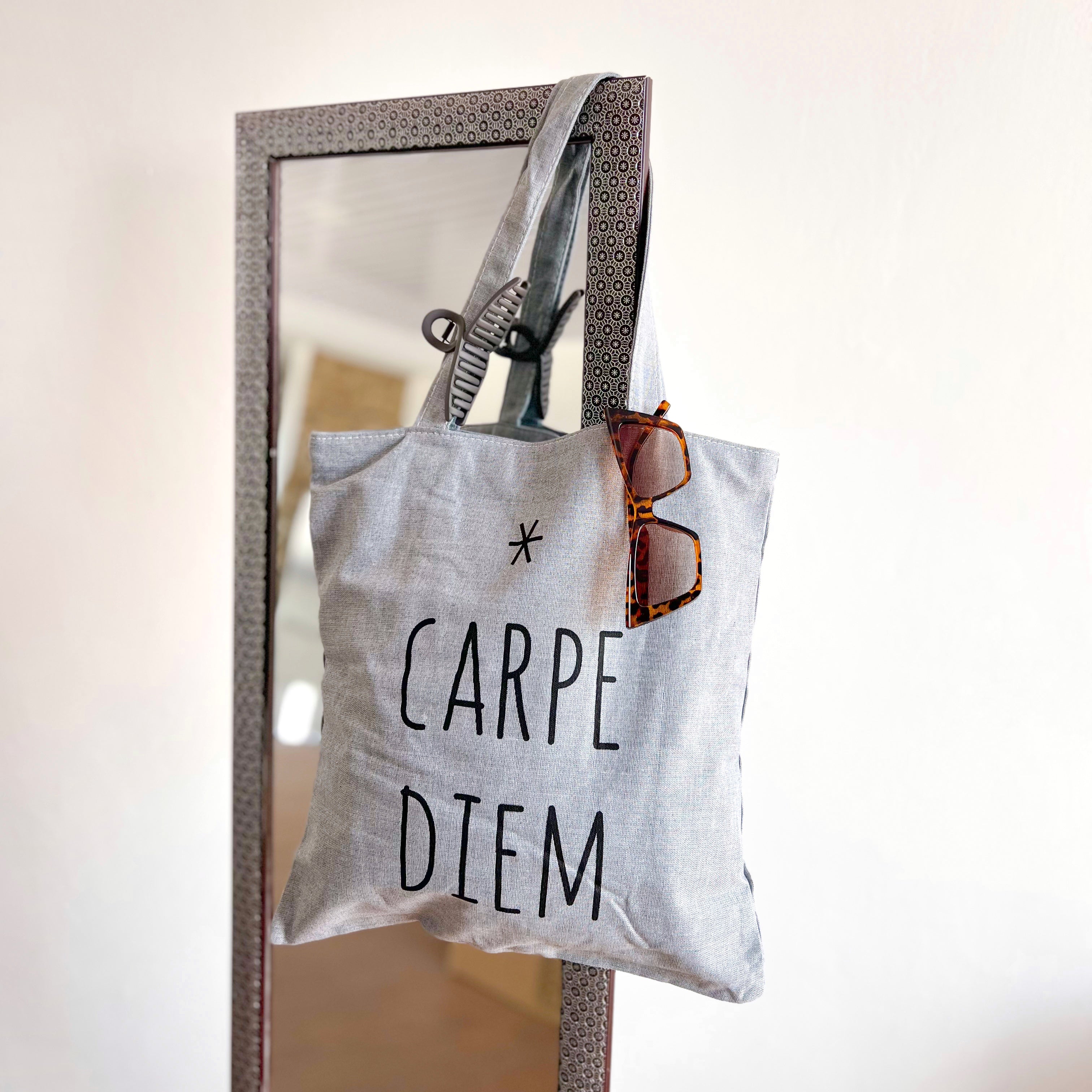 Bolsa tote estampada Carpe Diem - Dressygt