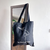 Bolsa tote estampada My dream is flying - Dressygt