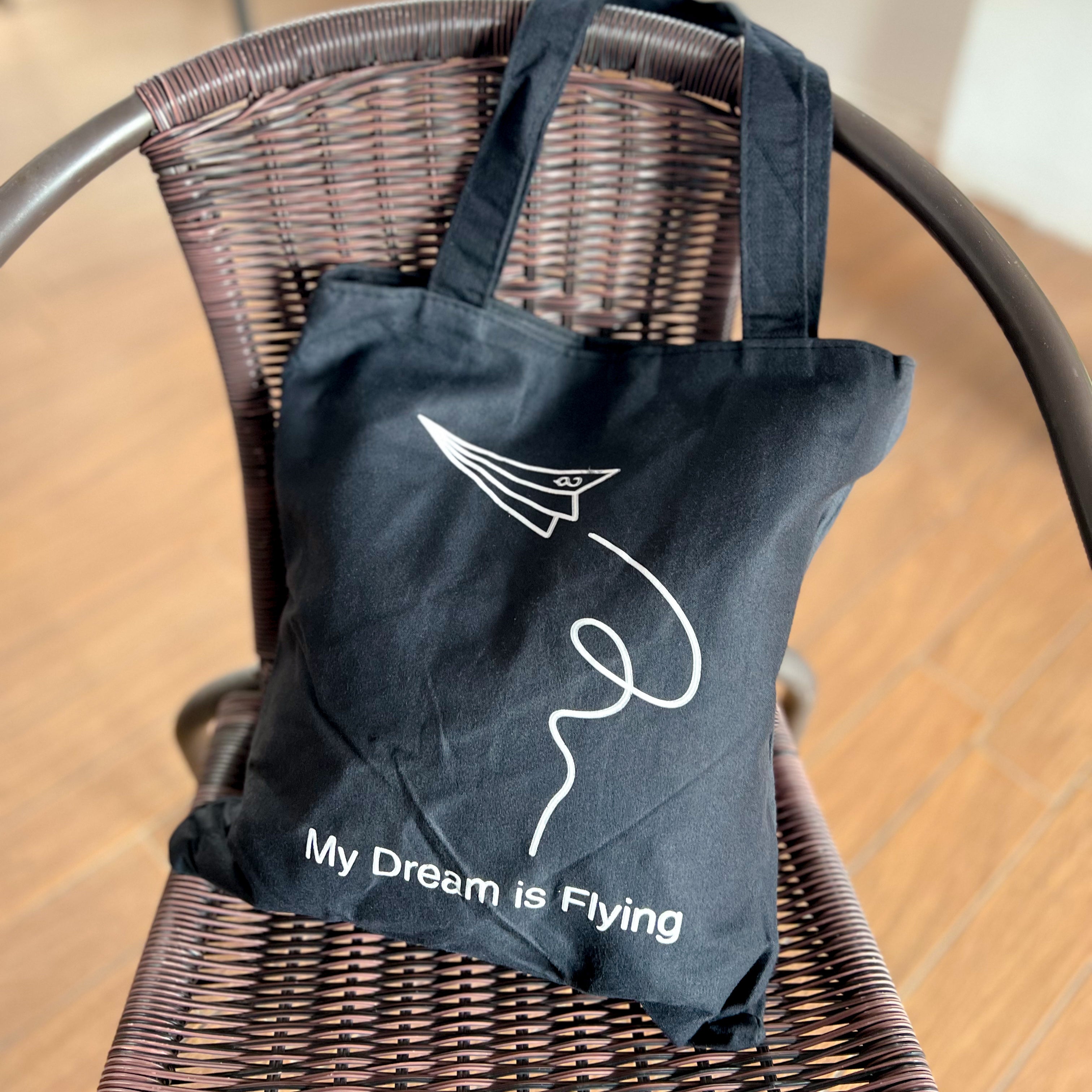 Bolsa tote estampada My dream is flying - Dressygt