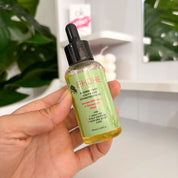 Aceite capilar fortalecedor de romero y menta