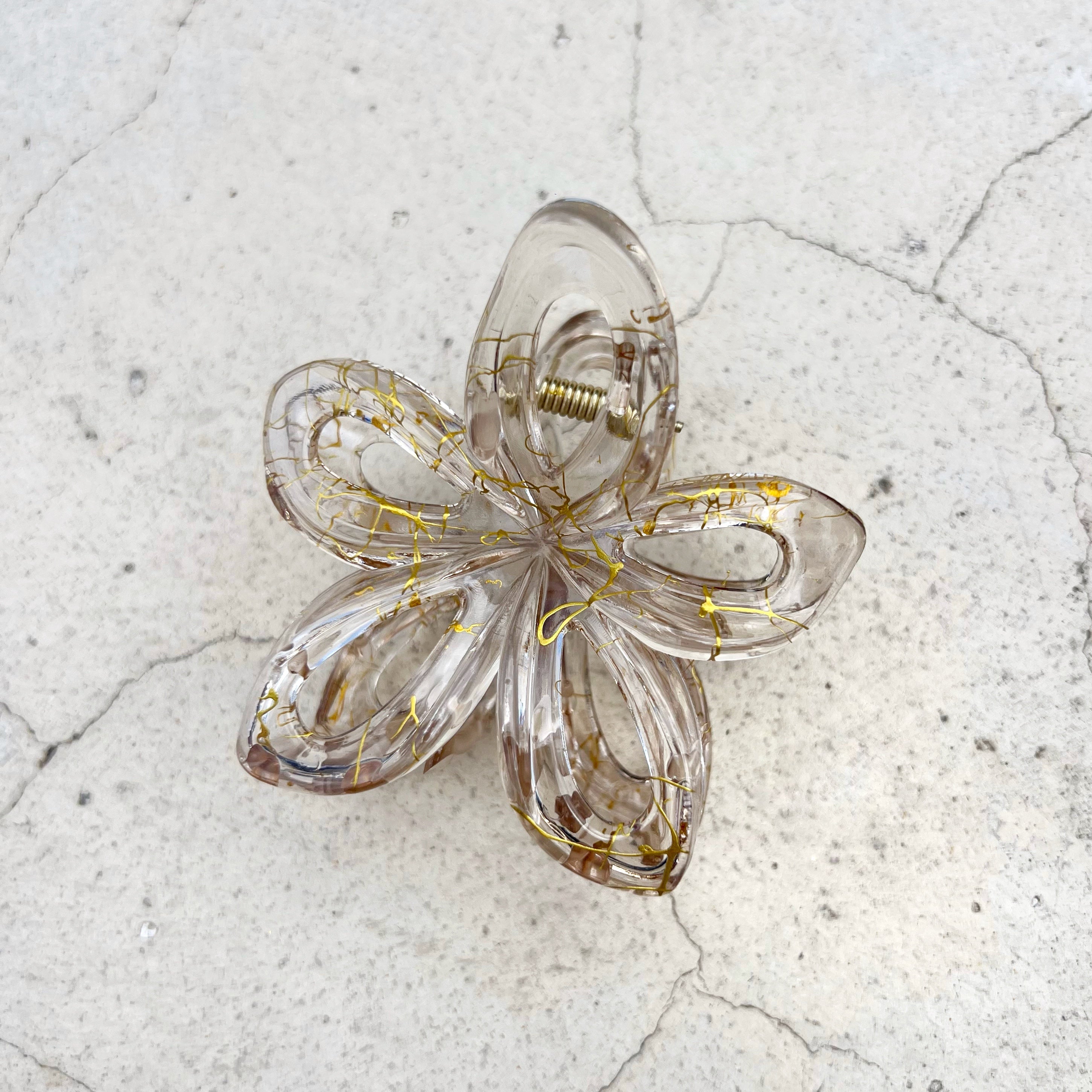 Gancho de flor para el cabello