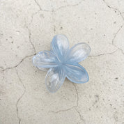 Gancho de flor con glitter para el cabello