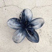 Gancho de flor con glitter para el cabello
