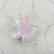 Gancho de flor con glitter para el cabello