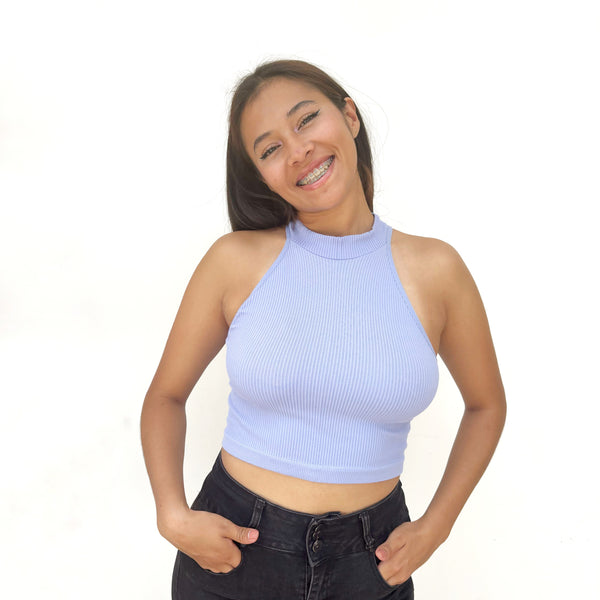 Blusa sin mangas para dama