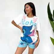 Conjunto de pijama de stitch