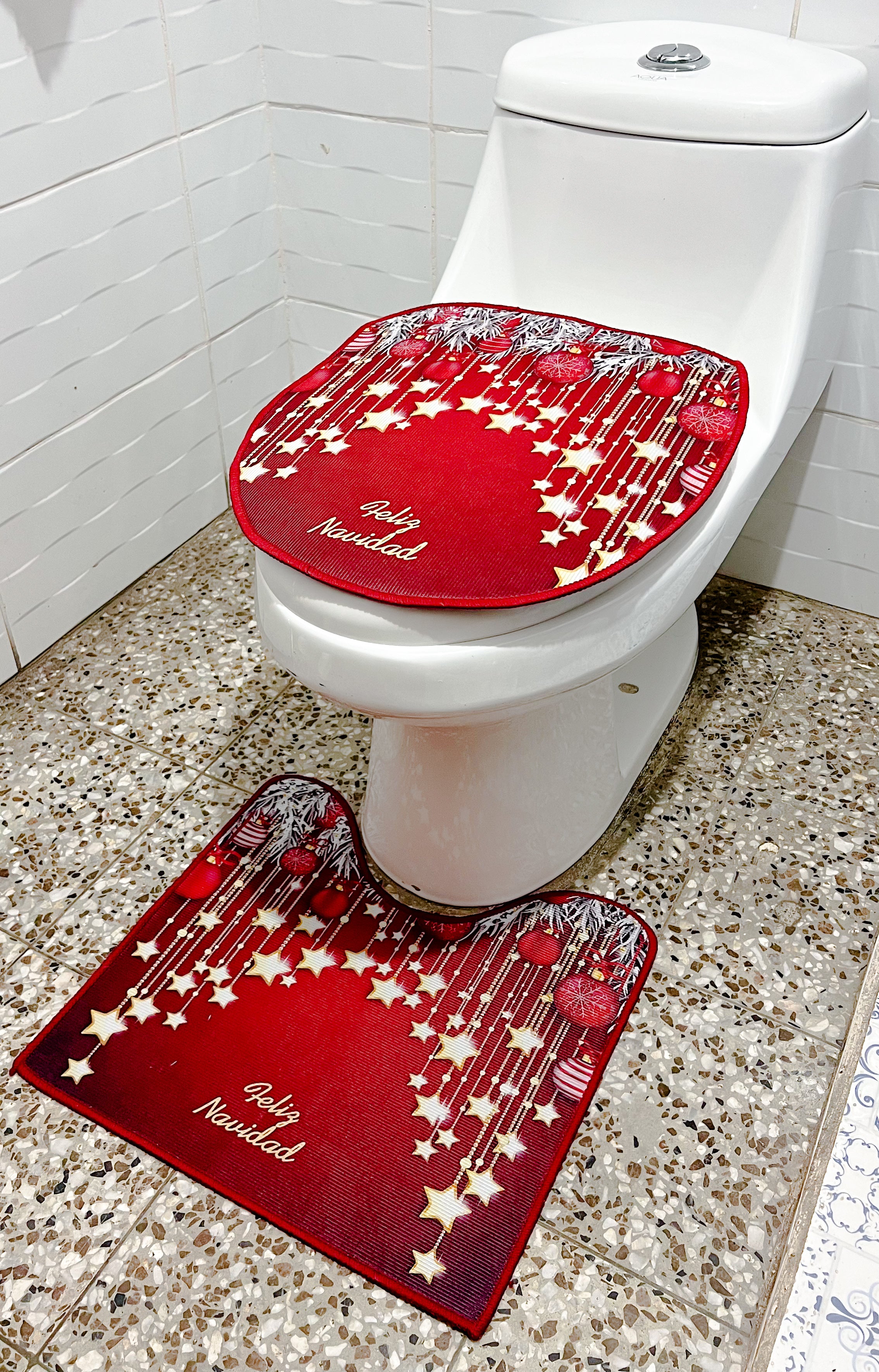 Set de alfombras para el baño