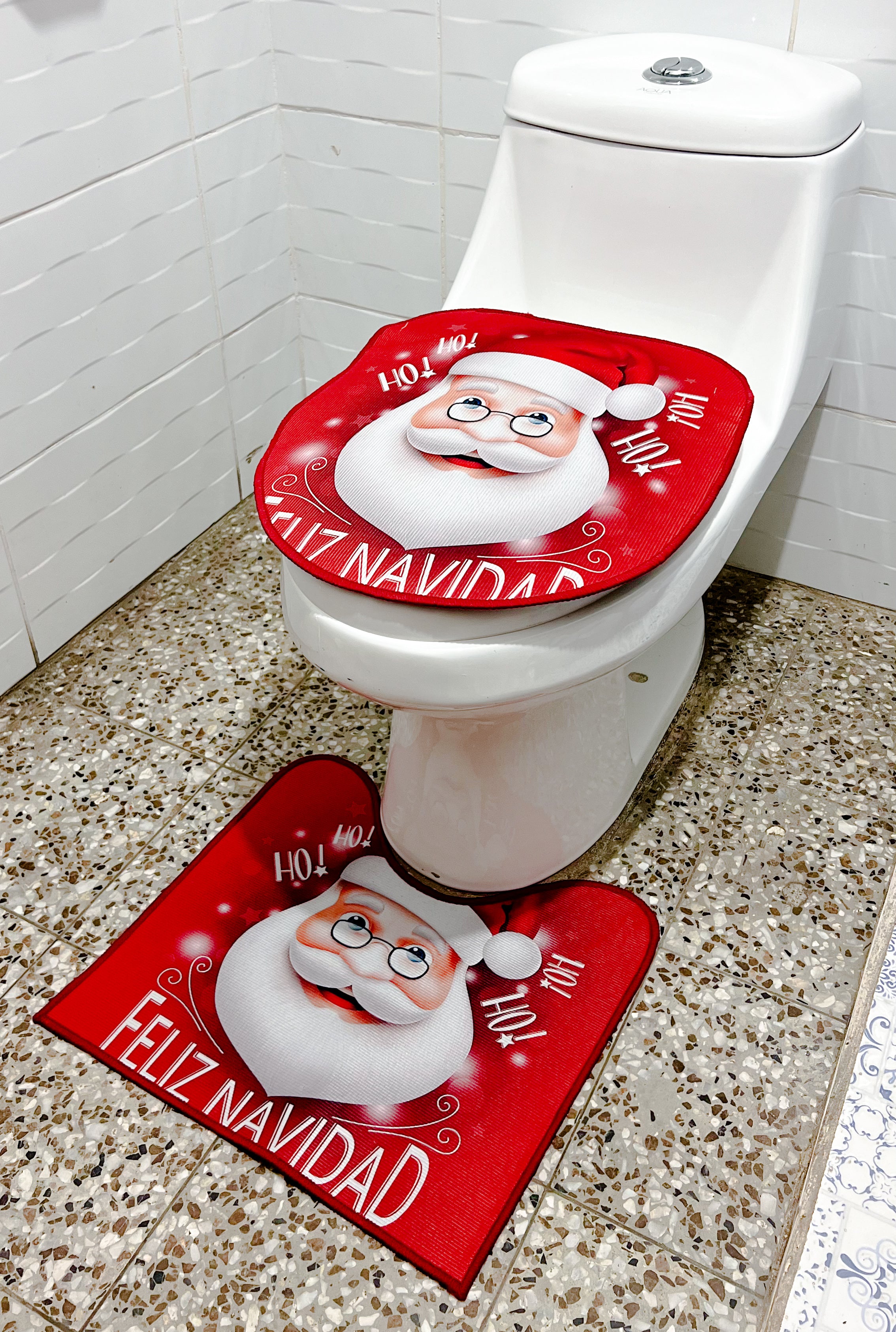 Set de alfombras para el baño
