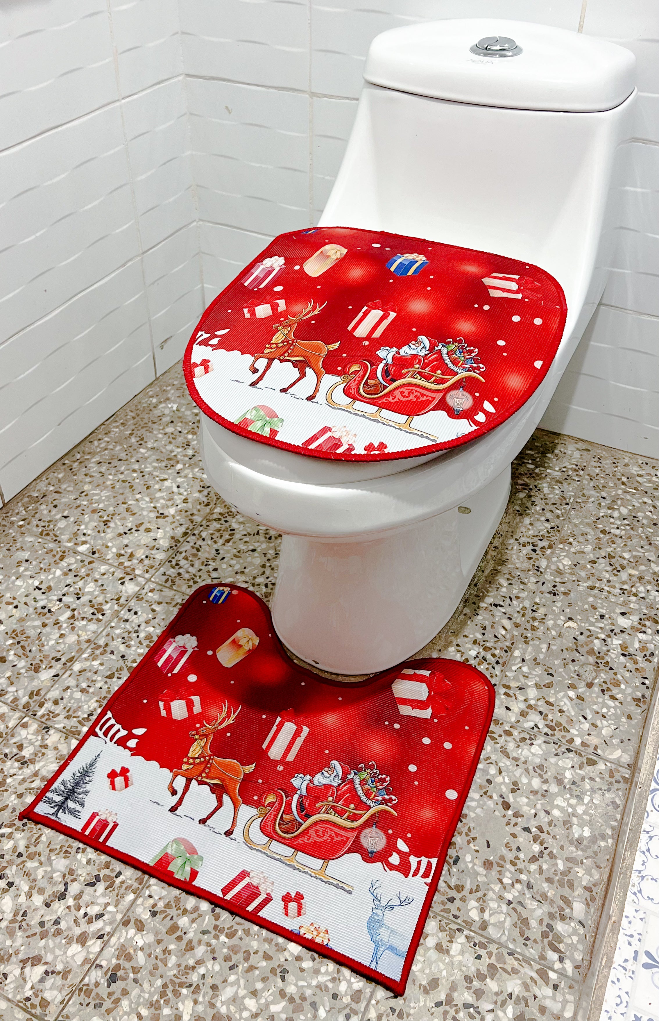Set de alfombras para el baño