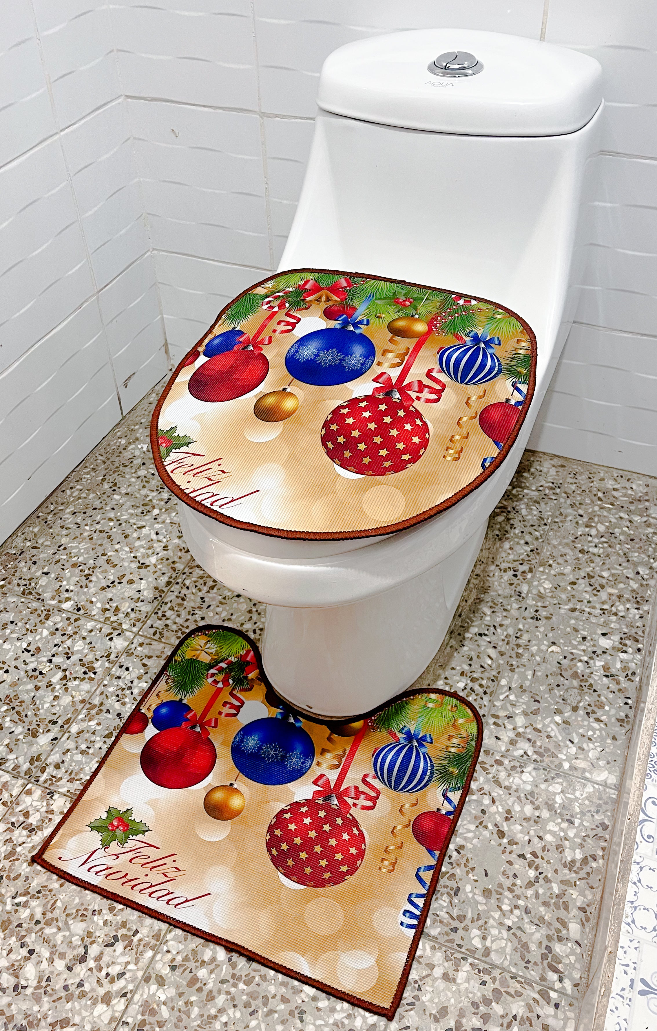 Set de alfombras para el baño