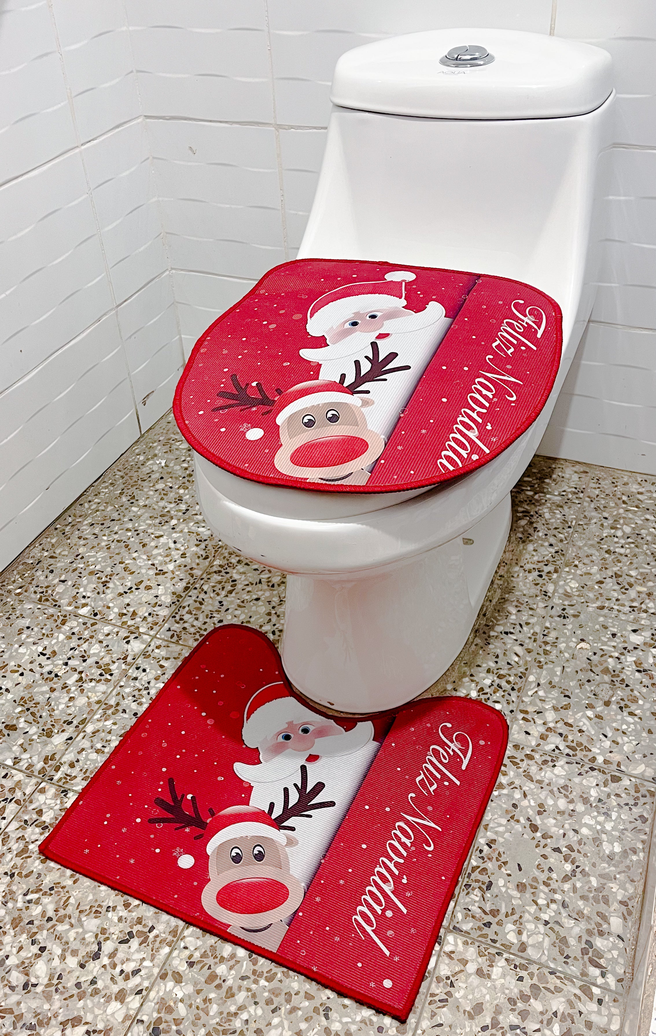 Set de alfombras para el baño