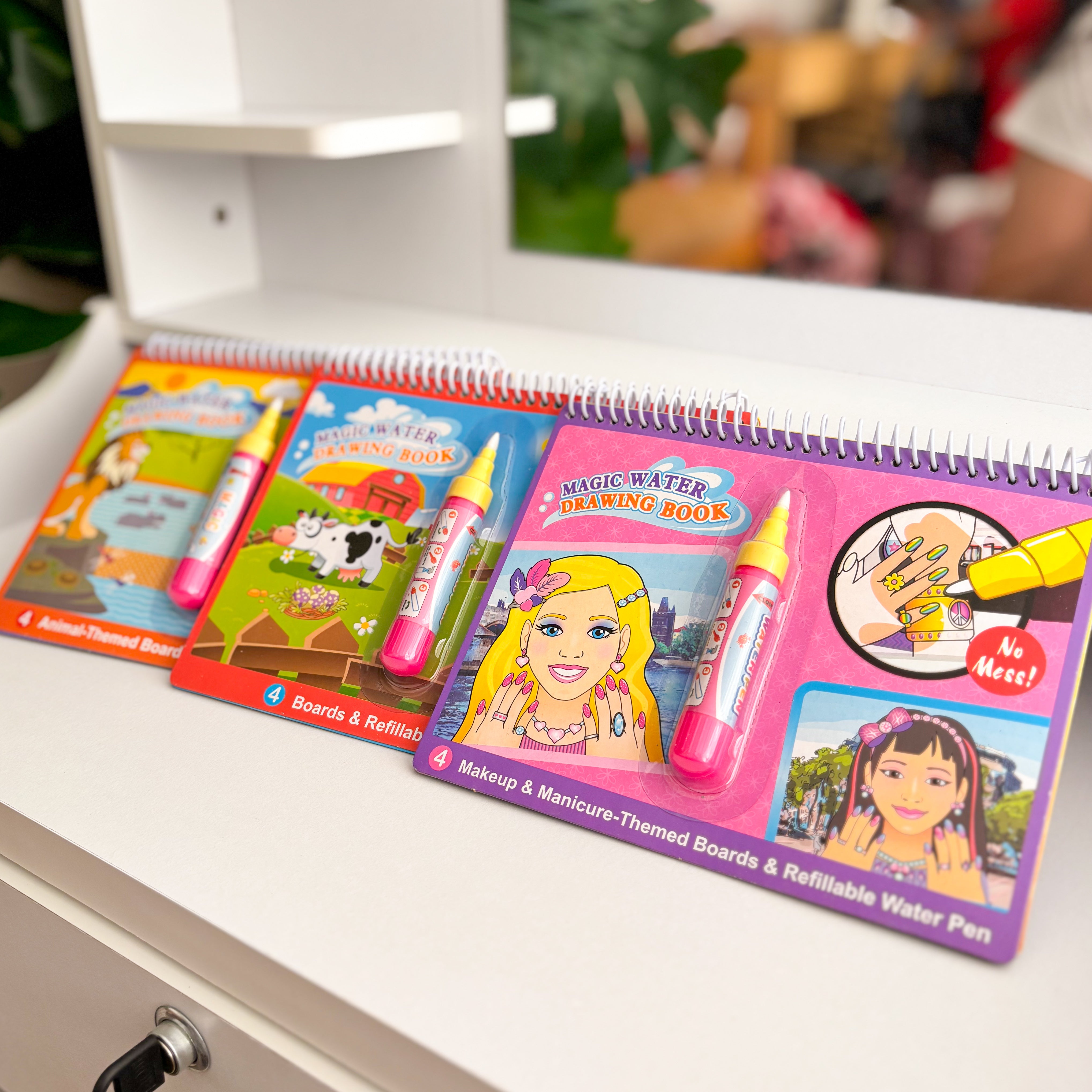 Libro infantil de agua para colorear - Dressygt