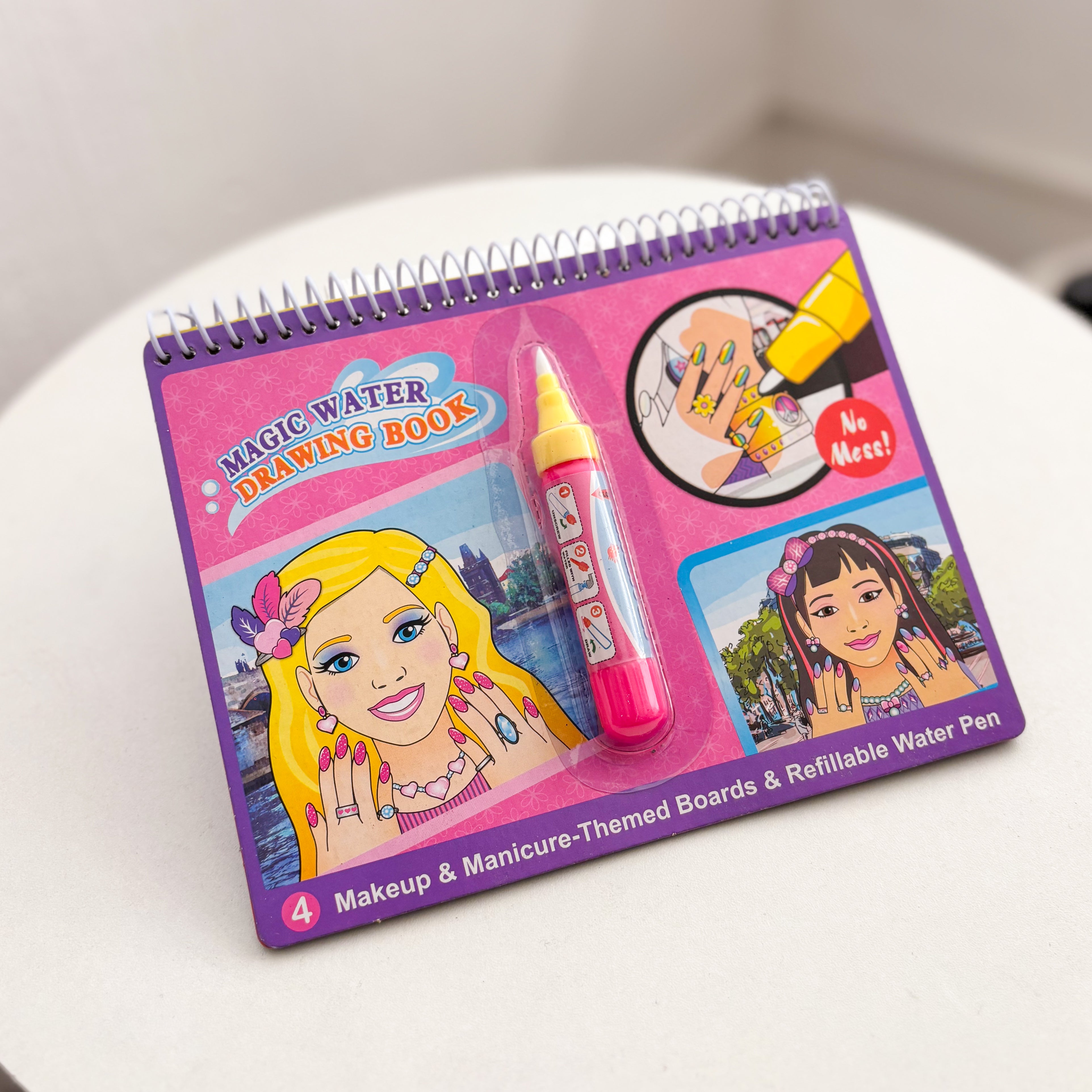 Libro infantil de agua para colorear - Dressygt