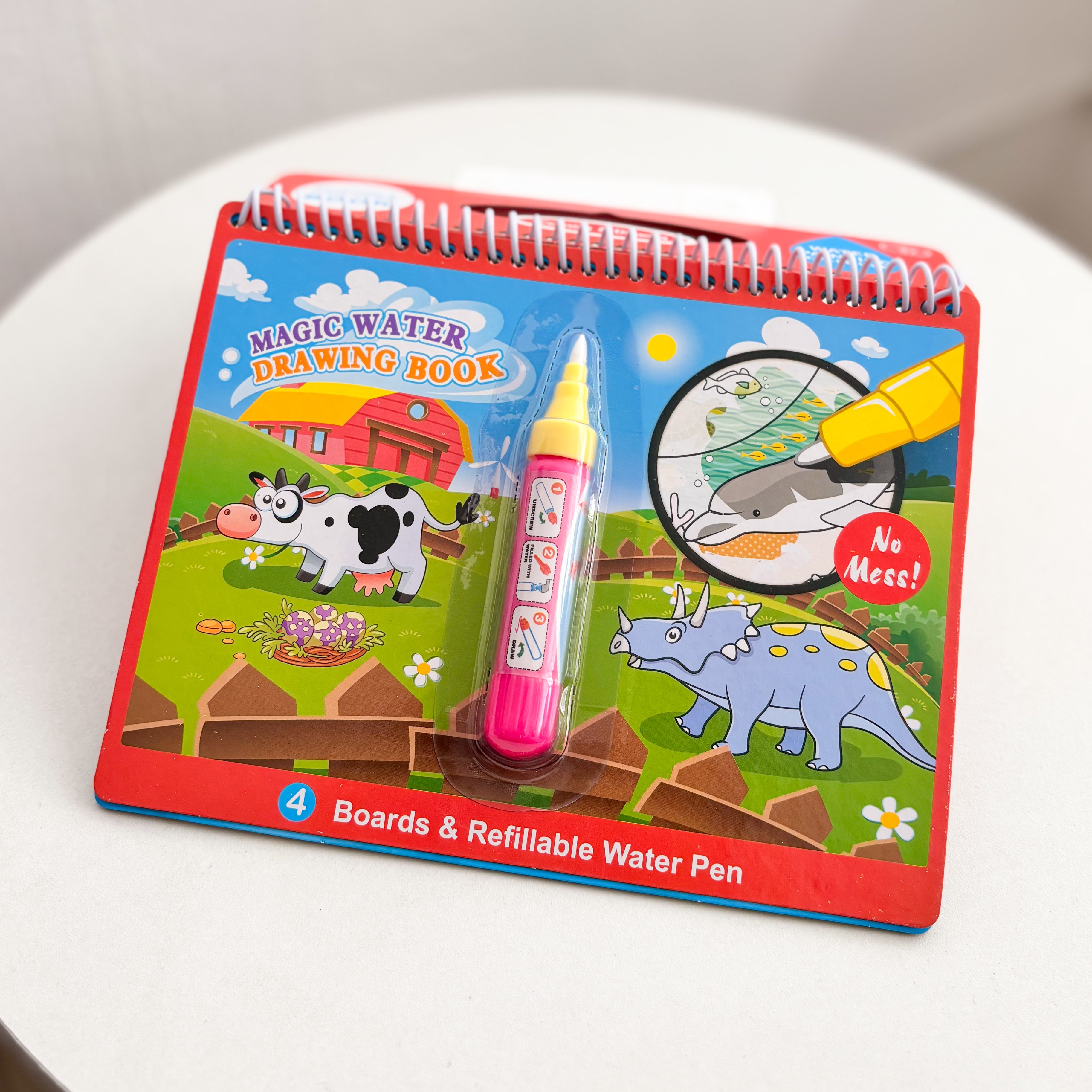 Libro infantil de agua para colorear - Dressygt